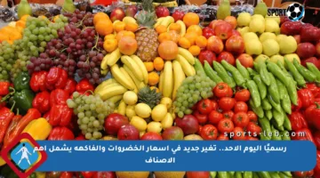 رسميًا اليوم الأحد.. تغير جديد في أسعار الخضروات والفاكهة يشمل أهم الأصناف